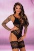 Opaski na udo Sawanim Black Czarny LivCo Corsetti Fashion rozmiar - L/XL
